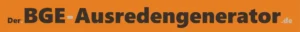 Der.BGE-Ausredengenerator.de
