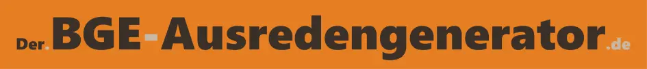 Der.BGE-Ausredengenerator.de